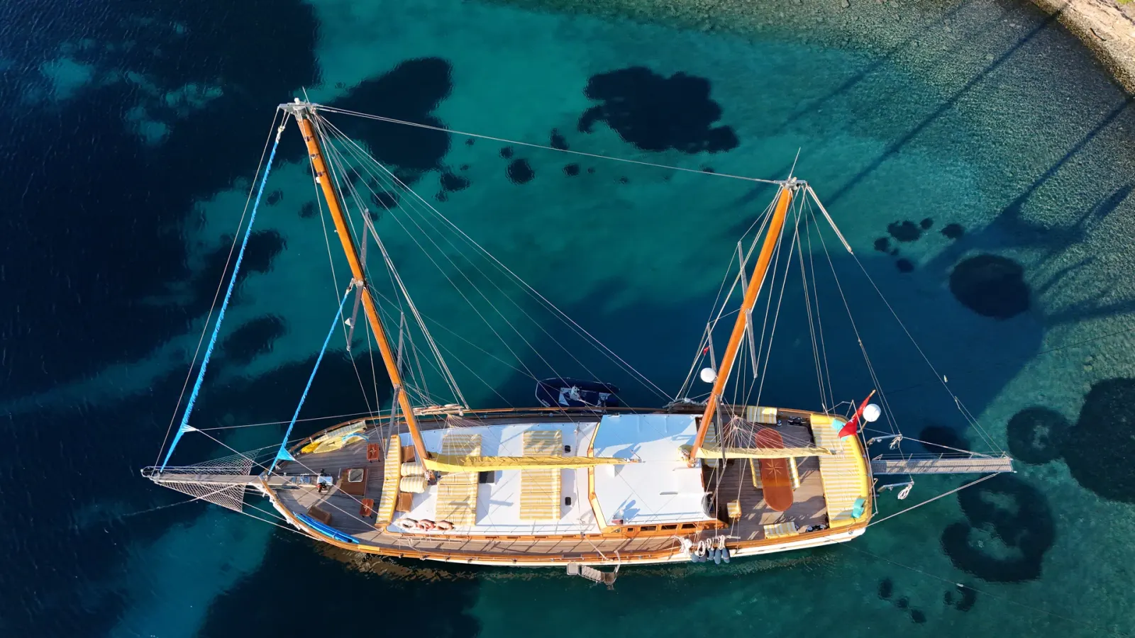 Fortuna sailing in Bodrum