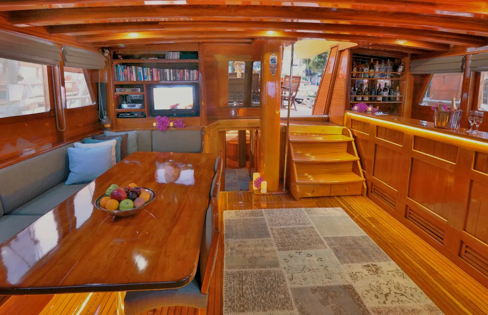 Fortuna sailing in Bodrum