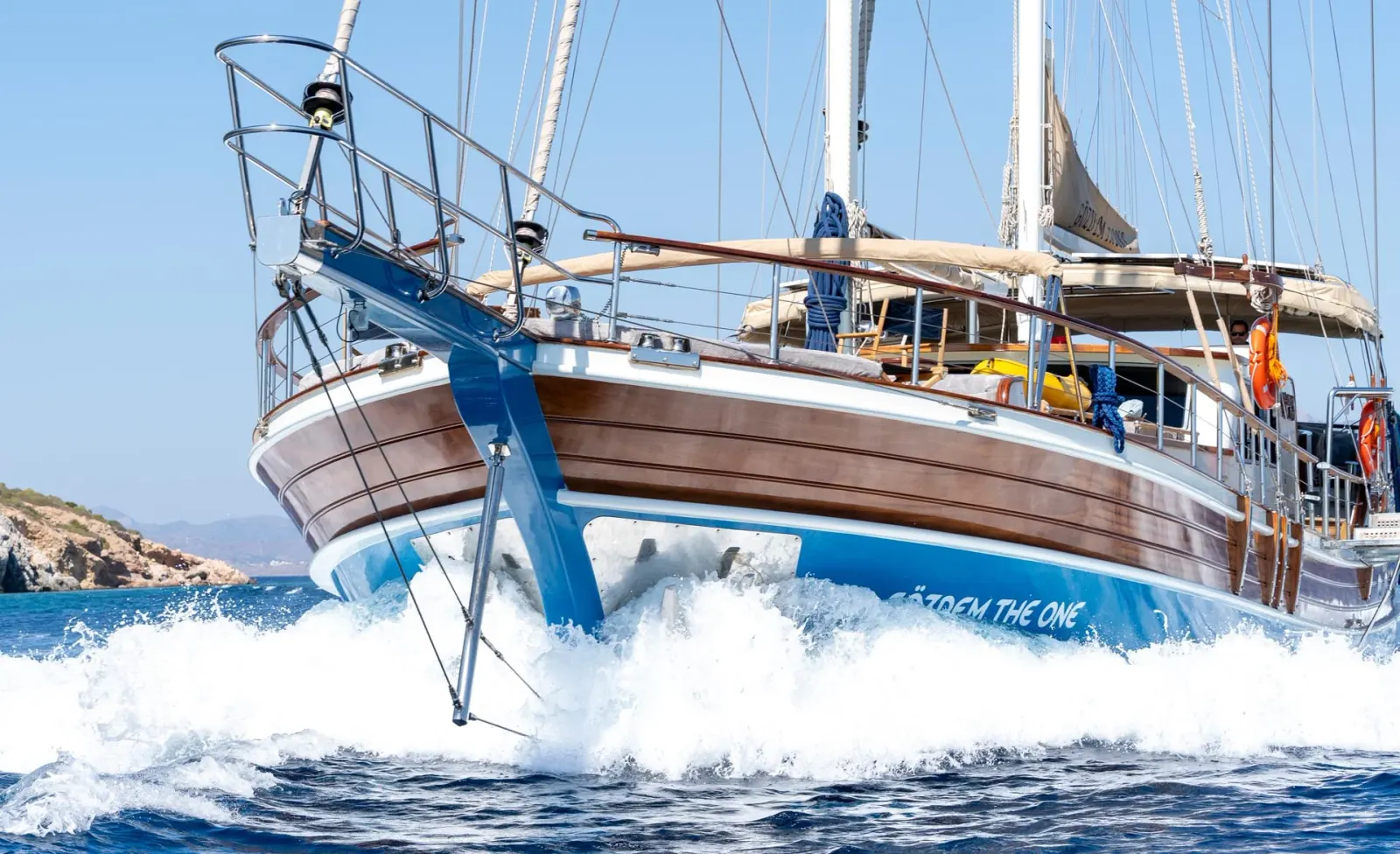 Gözdem The One sailing in Bodrum
