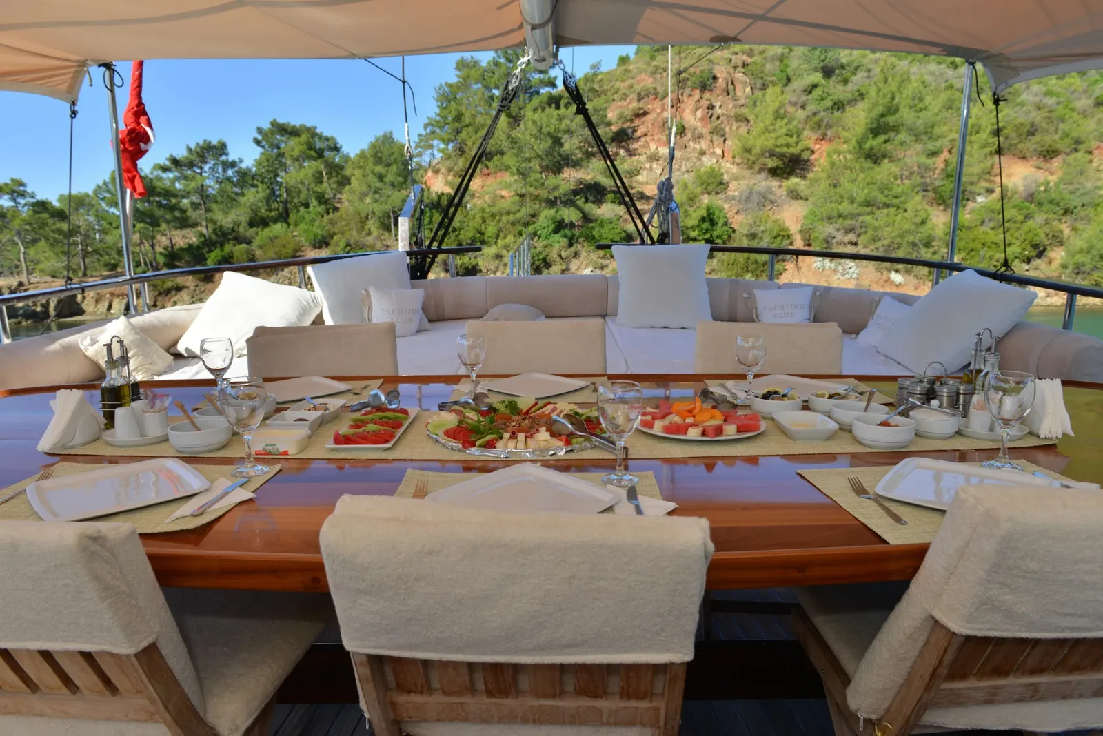 Derin Deniz sailing in Marmaris