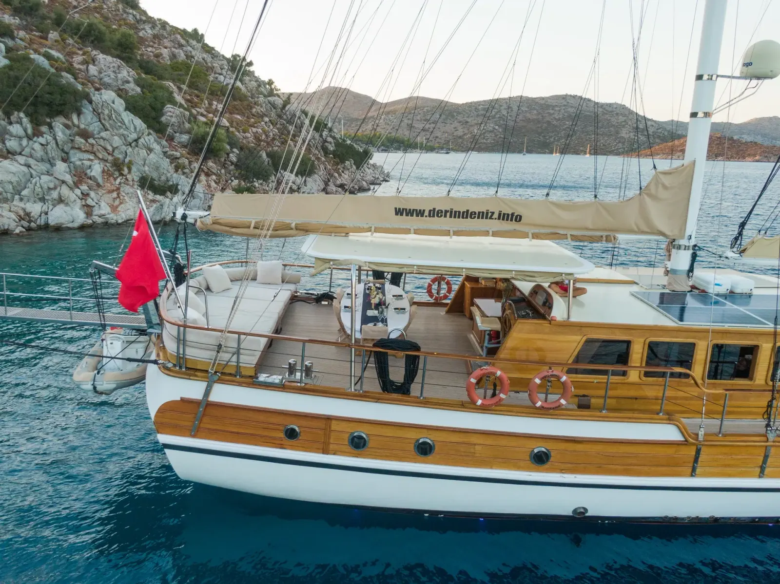 Derin Deniz sailing in Marmaris