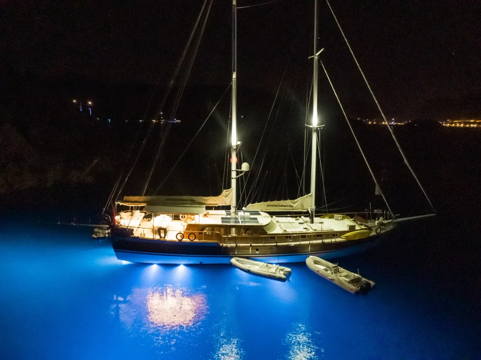 Derin Deniz sailing in Marmaris