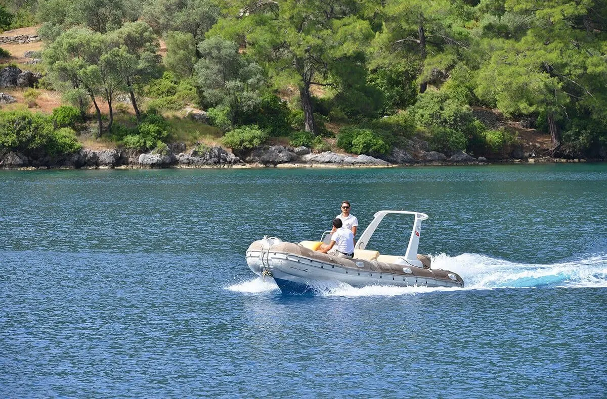 Derin Deniz sailing in Marmaris