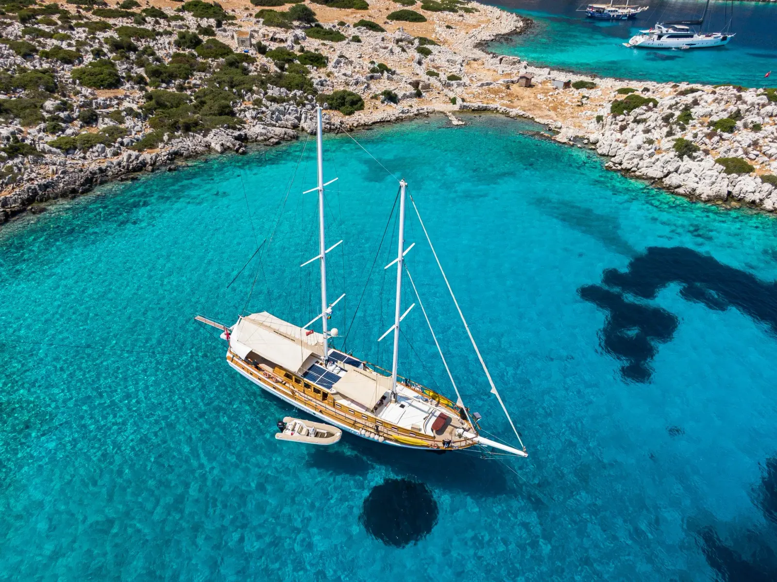 Derin Deniz sailing in Marmaris