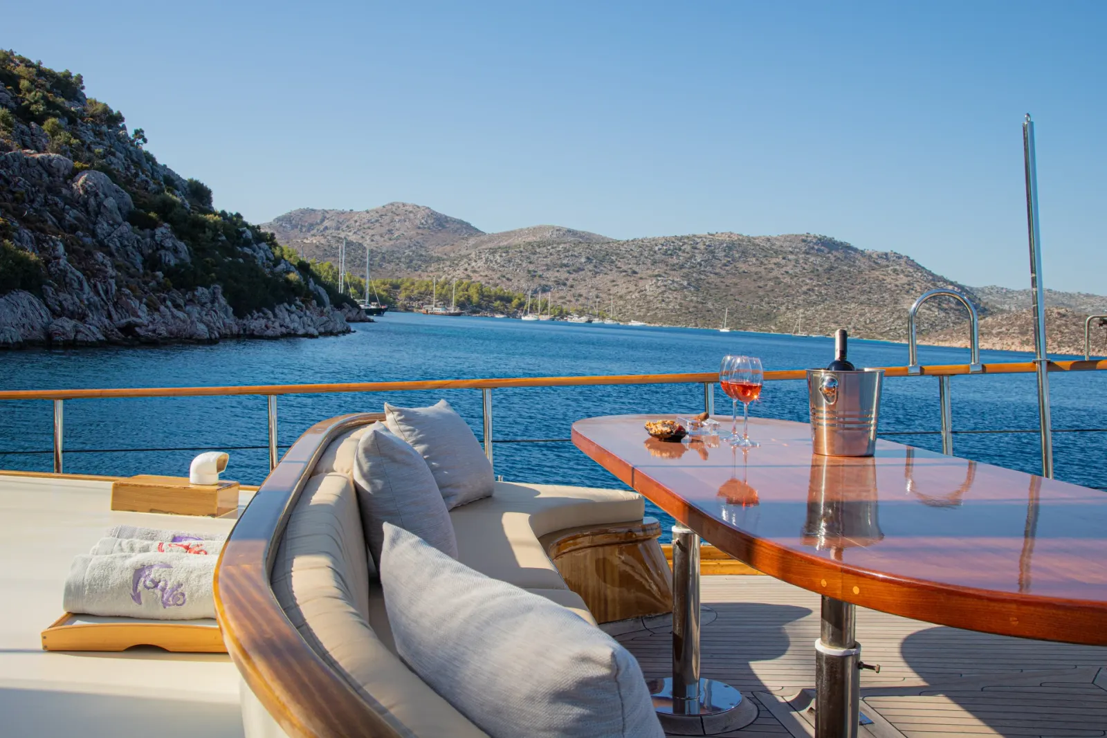 Derin Deniz sailing in Marmaris