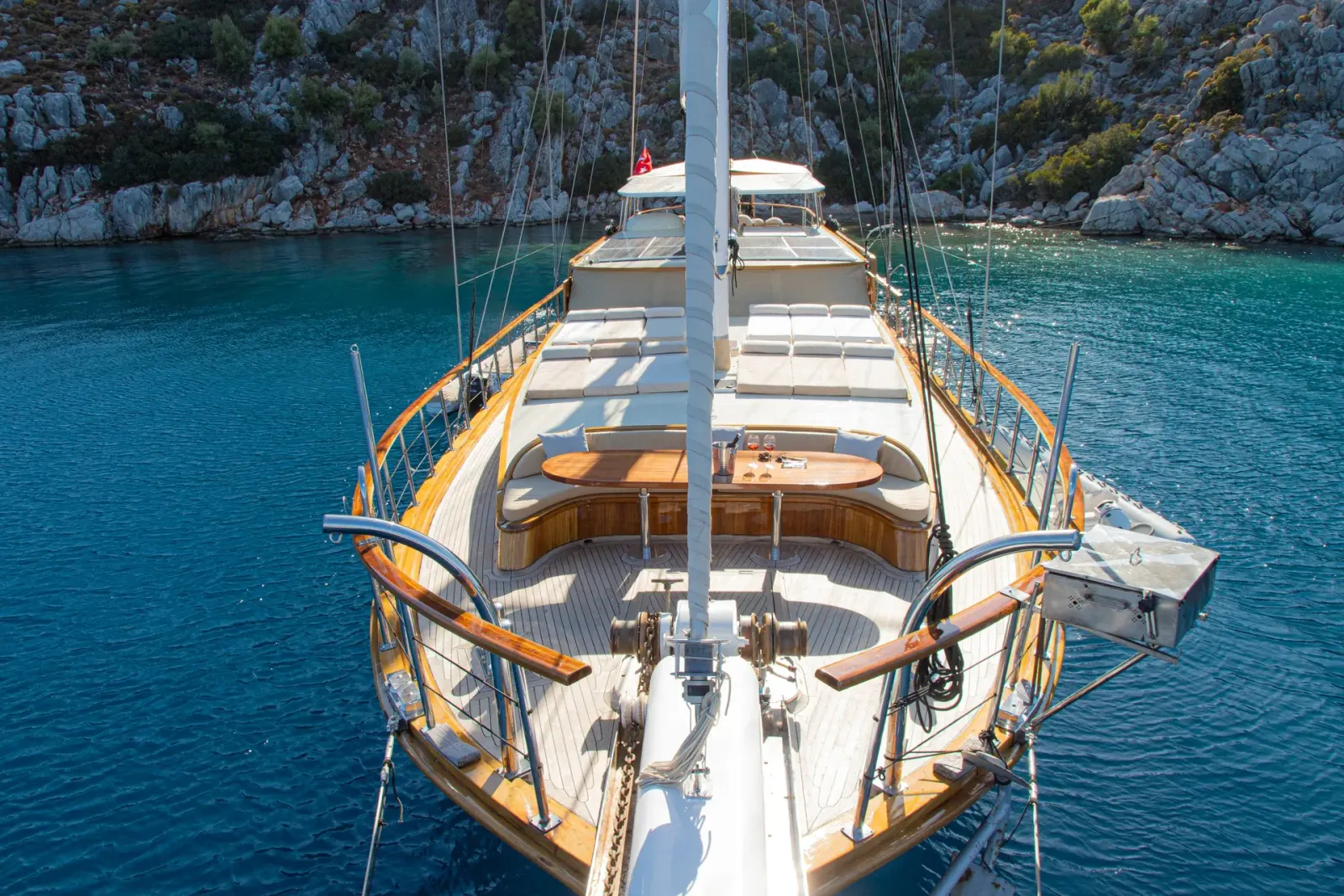 Derin Deniz sailing in Marmaris