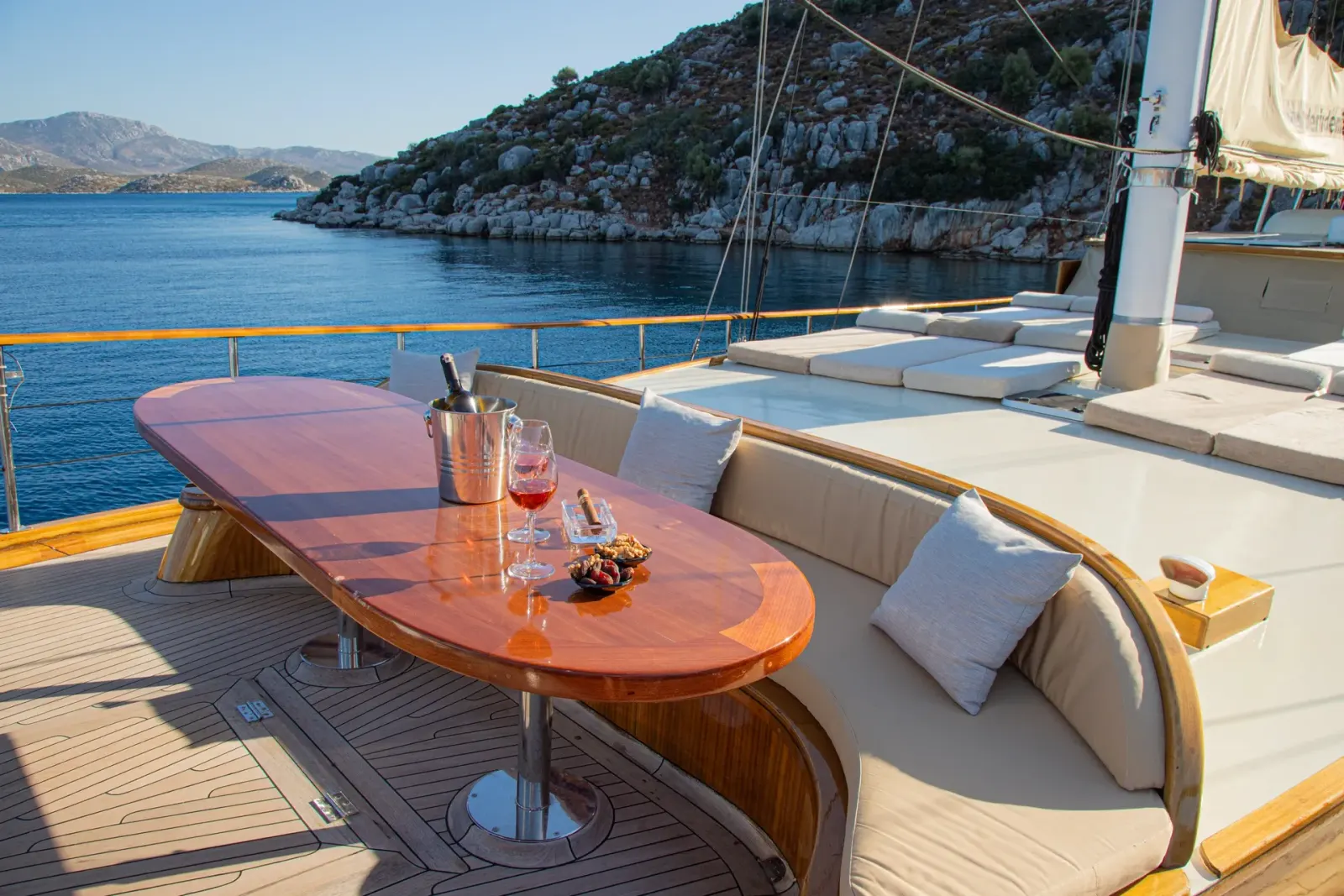 Derin Deniz sailing in Marmaris