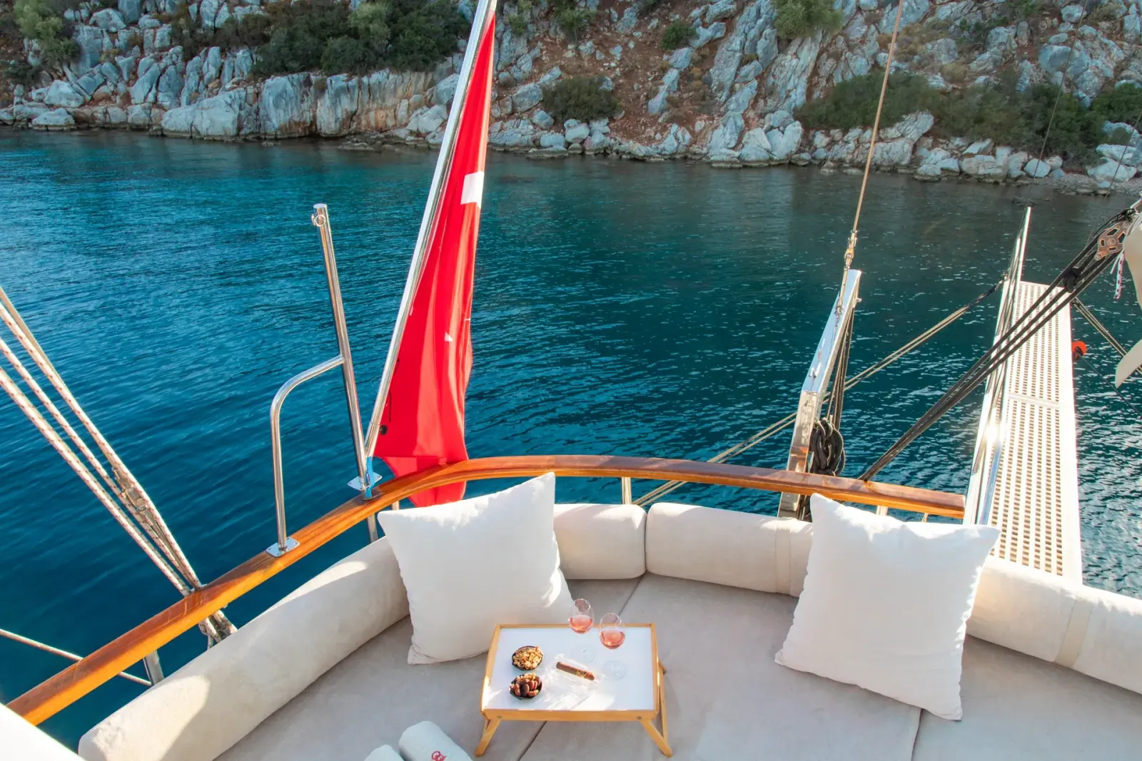 Derin Deniz sailing in Marmaris