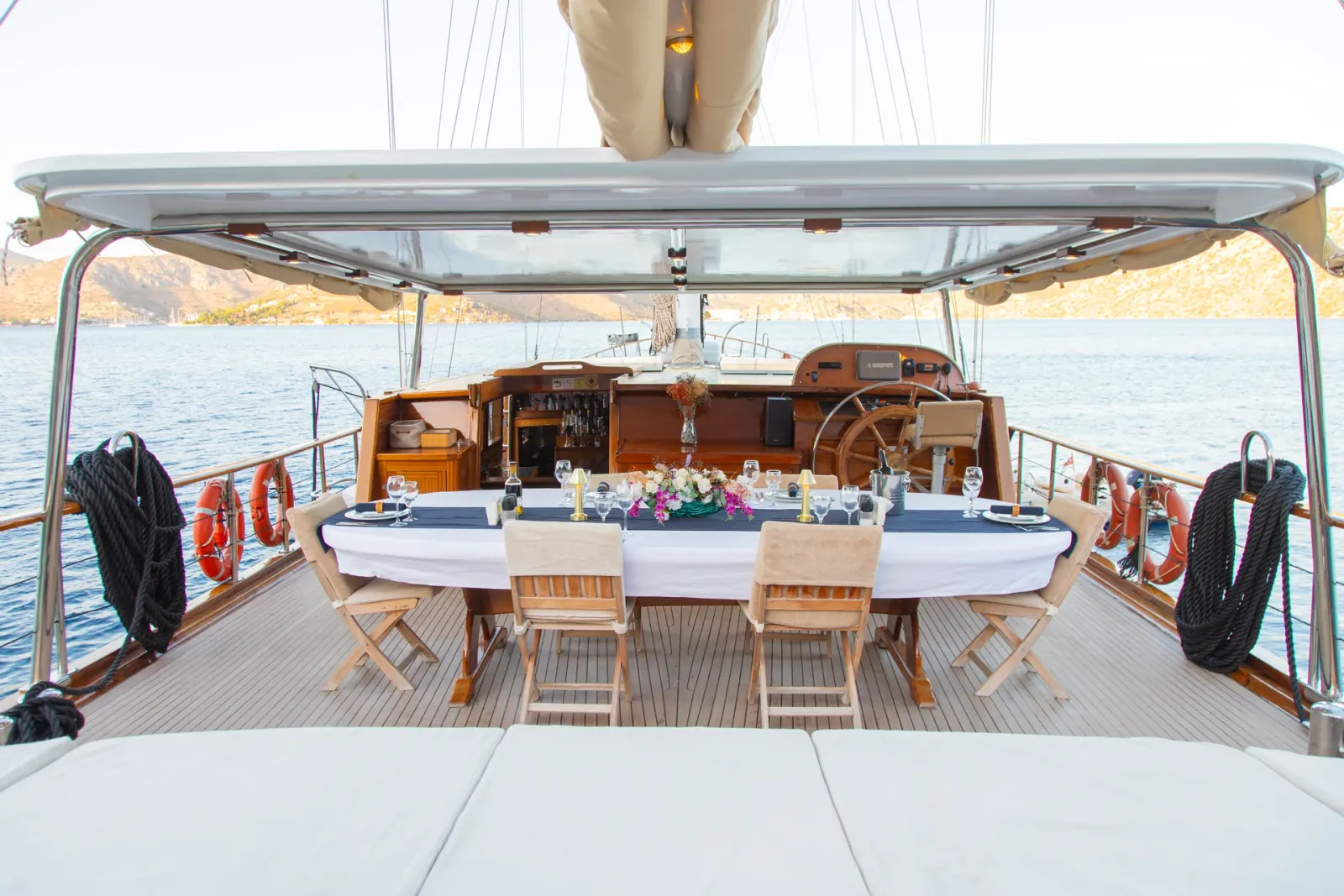 Derin Deniz sailing in Marmaris