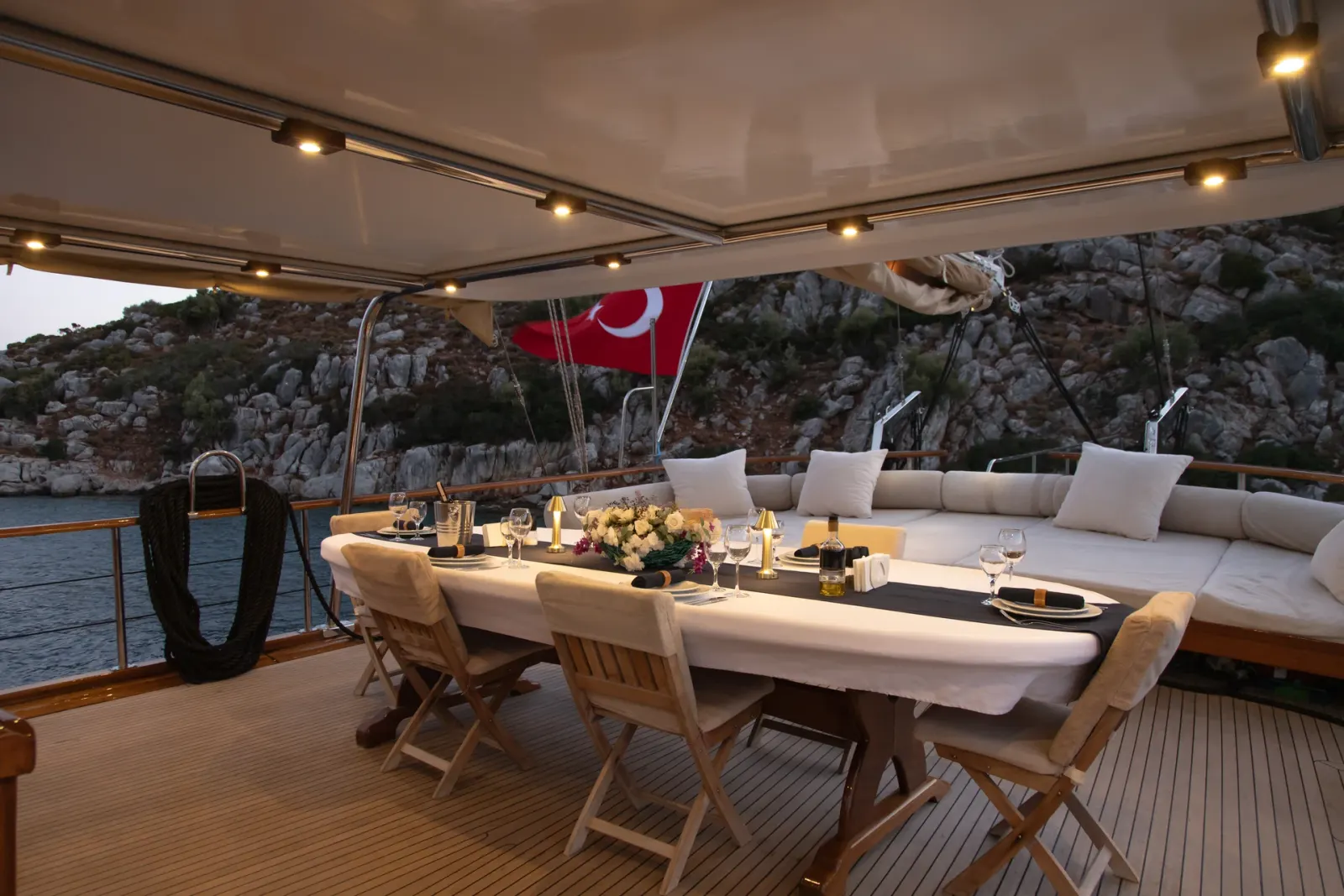 Derin Deniz sailing in Marmaris