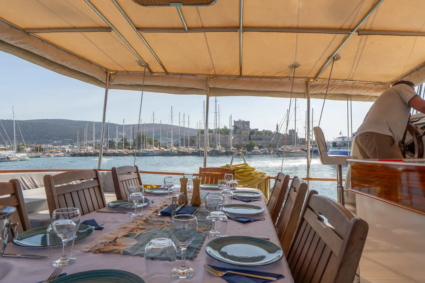 Giulietta sailing in Bodrum
