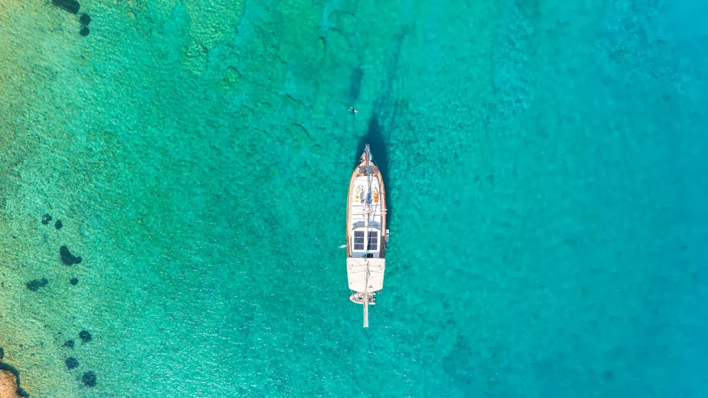 Giulietta sailing in Bodrum