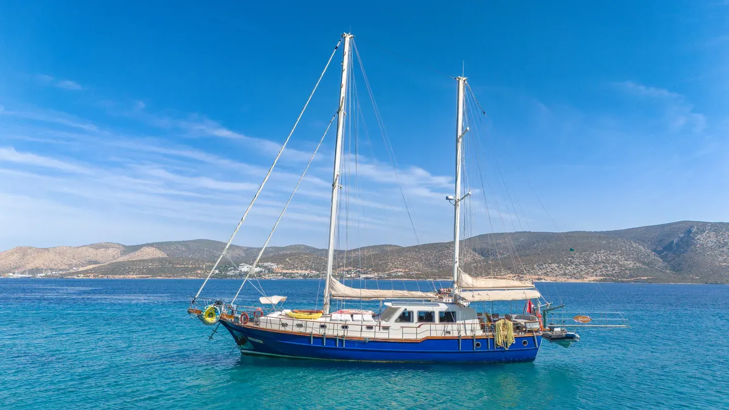 Giulietta sailing in Bodrum