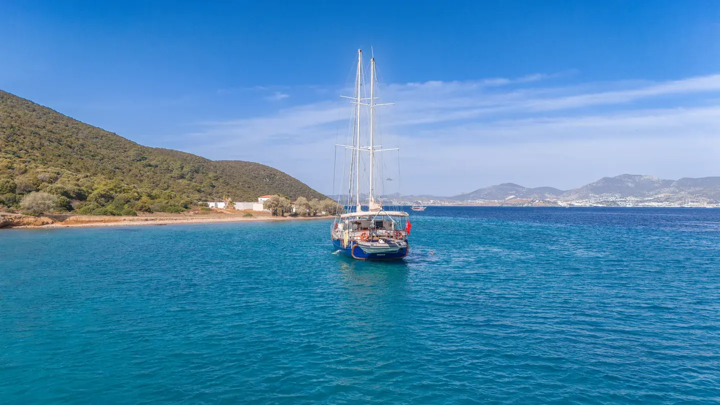 Giulietta sailing in Bodrum