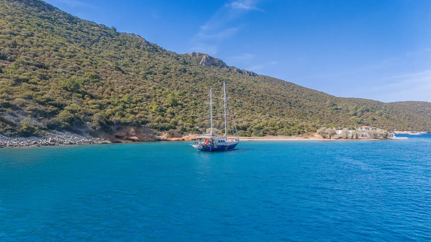 Giulietta sailing in Bodrum