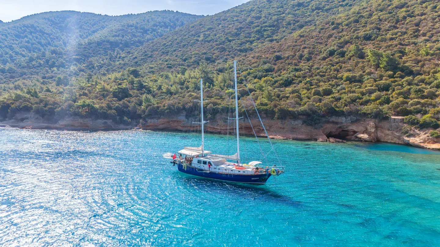 Giulietta sailing in Bodrum