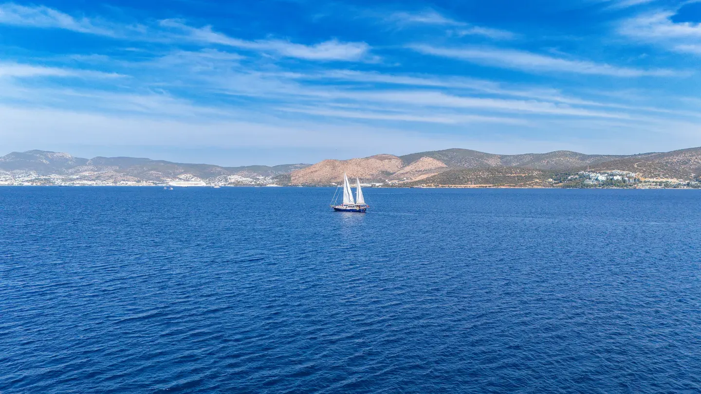 Giulietta sailing in Bodrum