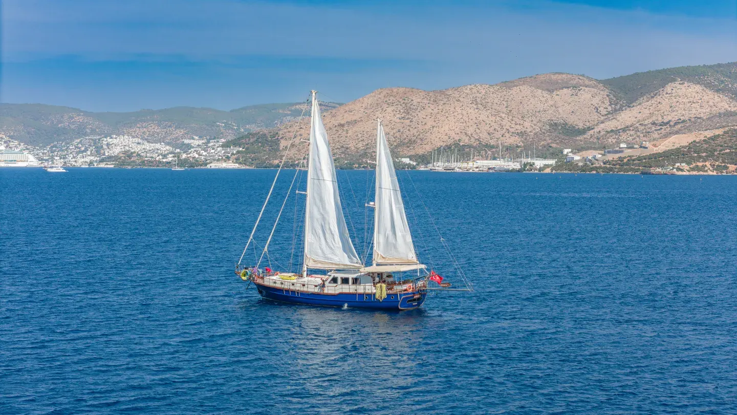 Giulietta sailing in Bodrum