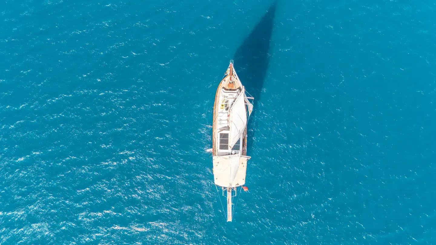 Giulietta sailing in Bodrum