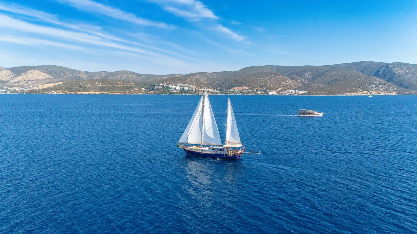 Giulietta sailing in Bodrum