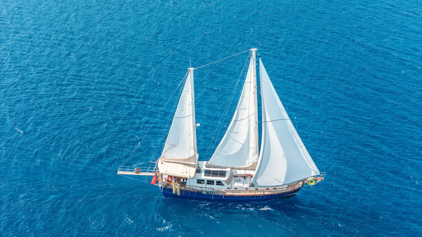 Giulietta sailing in Bodrum