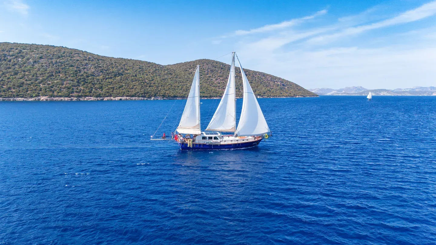 Giulietta sailing in Bodrum