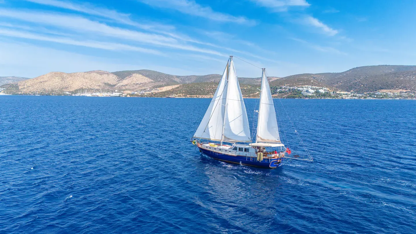 Giulietta sailing in Bodrum