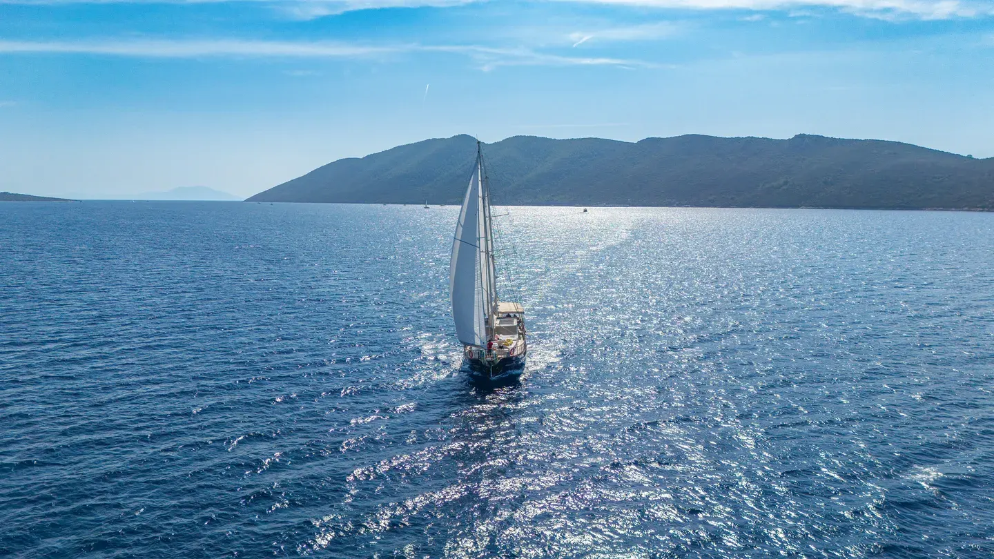 Giulietta sailing in Bodrum