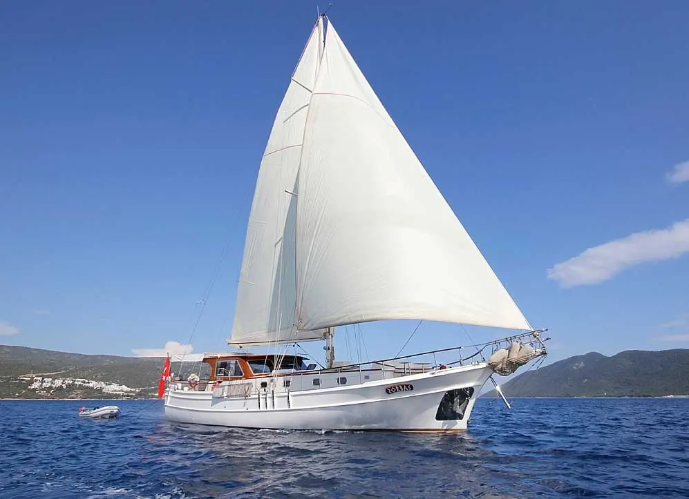 Zorbas sailing in Bodrum