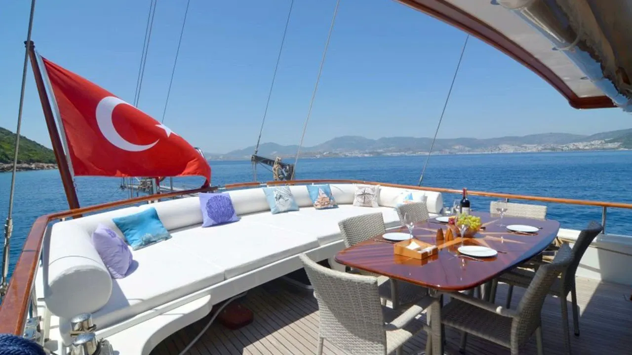Zorbas sailing in Bodrum