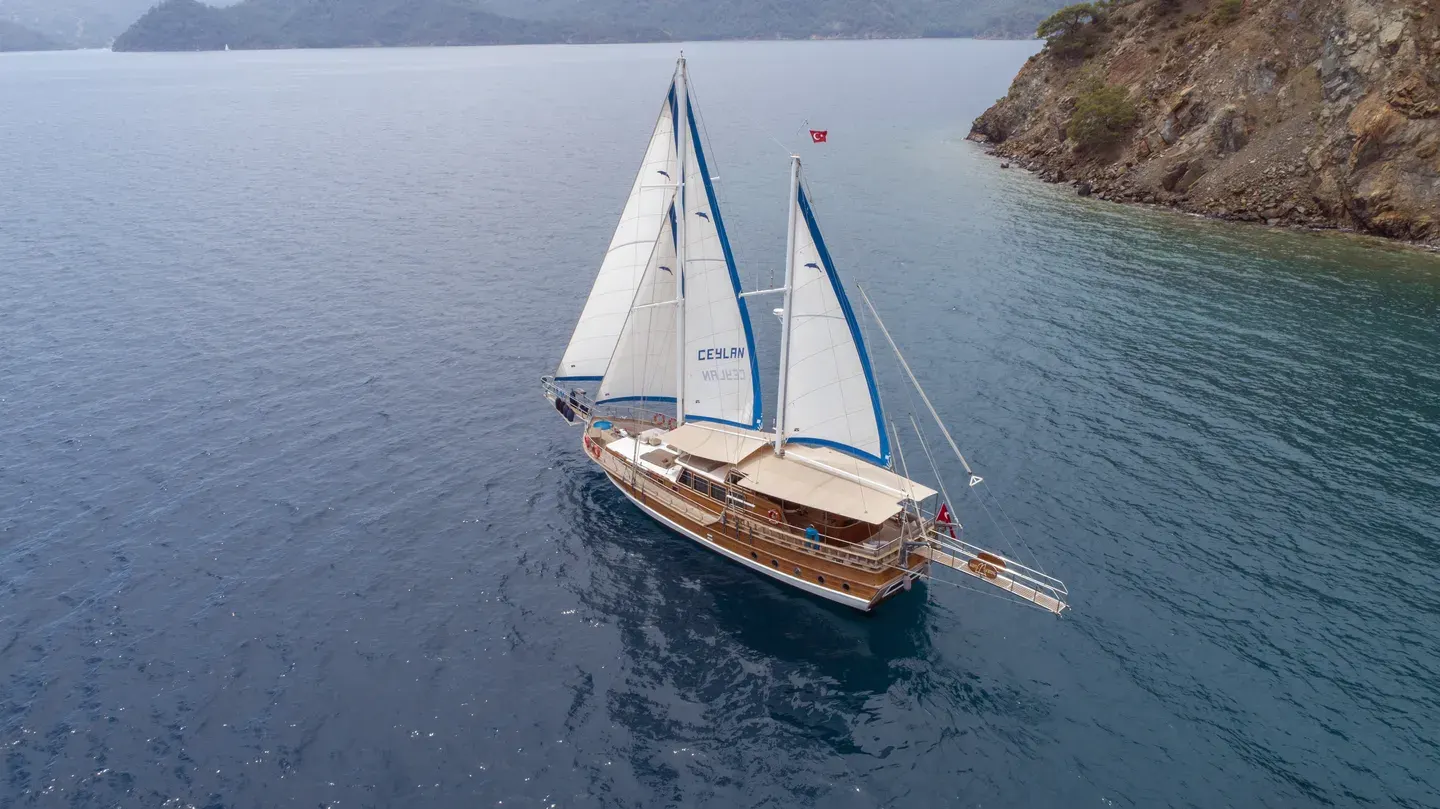 Ceylan sailing in Fethiye
