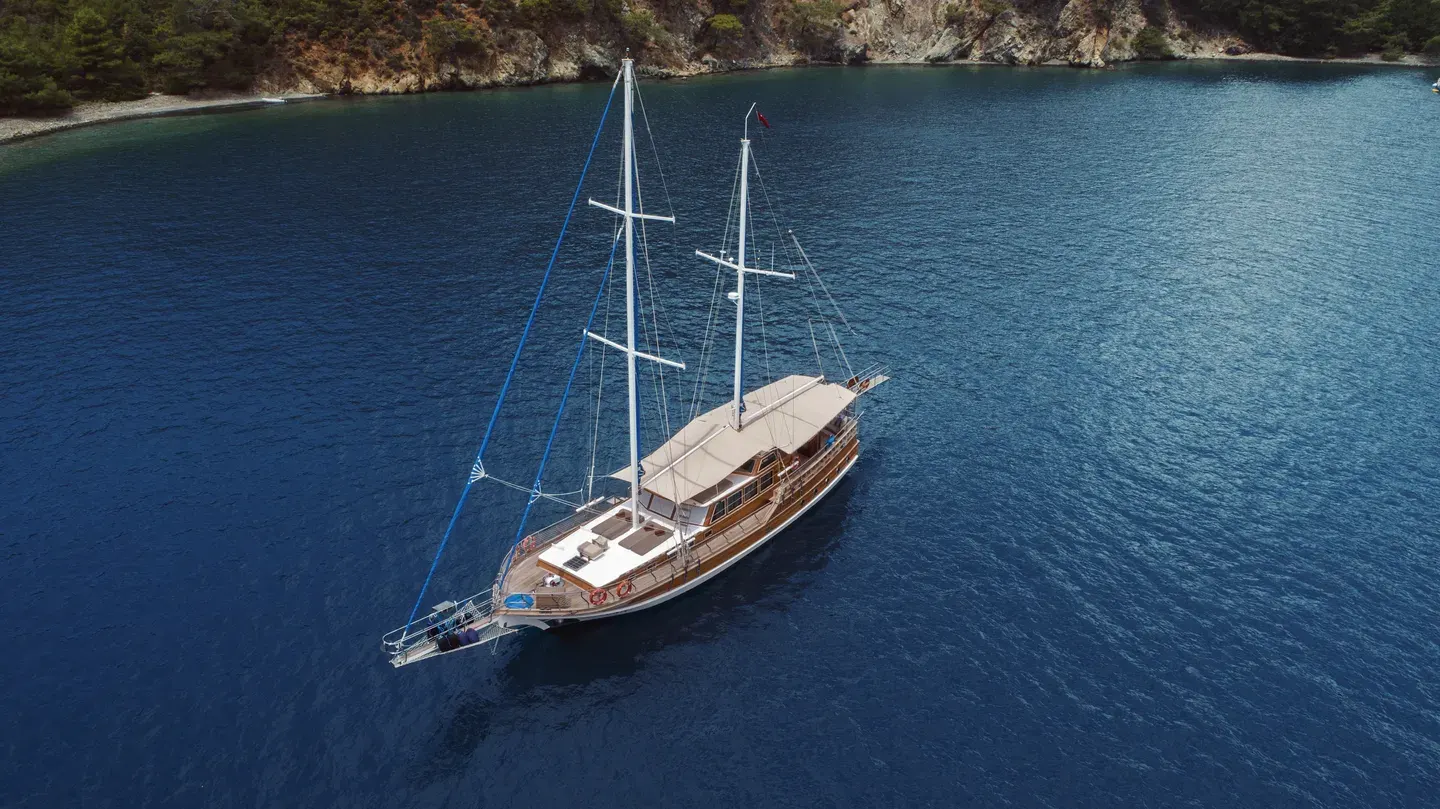 Ceylan sailing in Fethiye