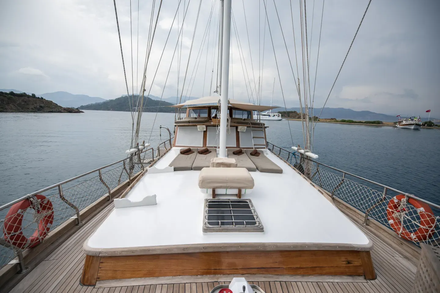 Ceylan sailing in Fethiye
