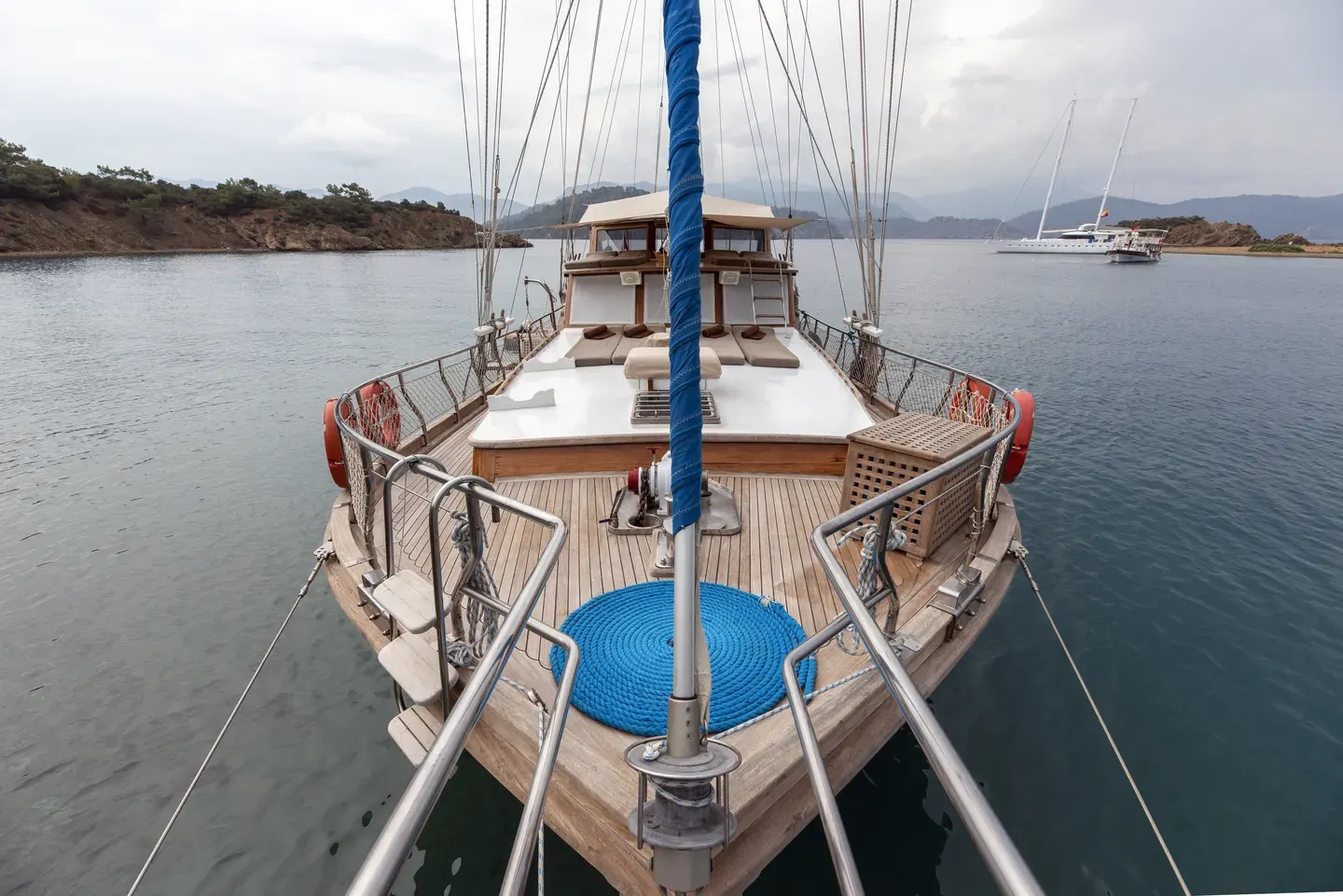 Ceylan sailing in Fethiye