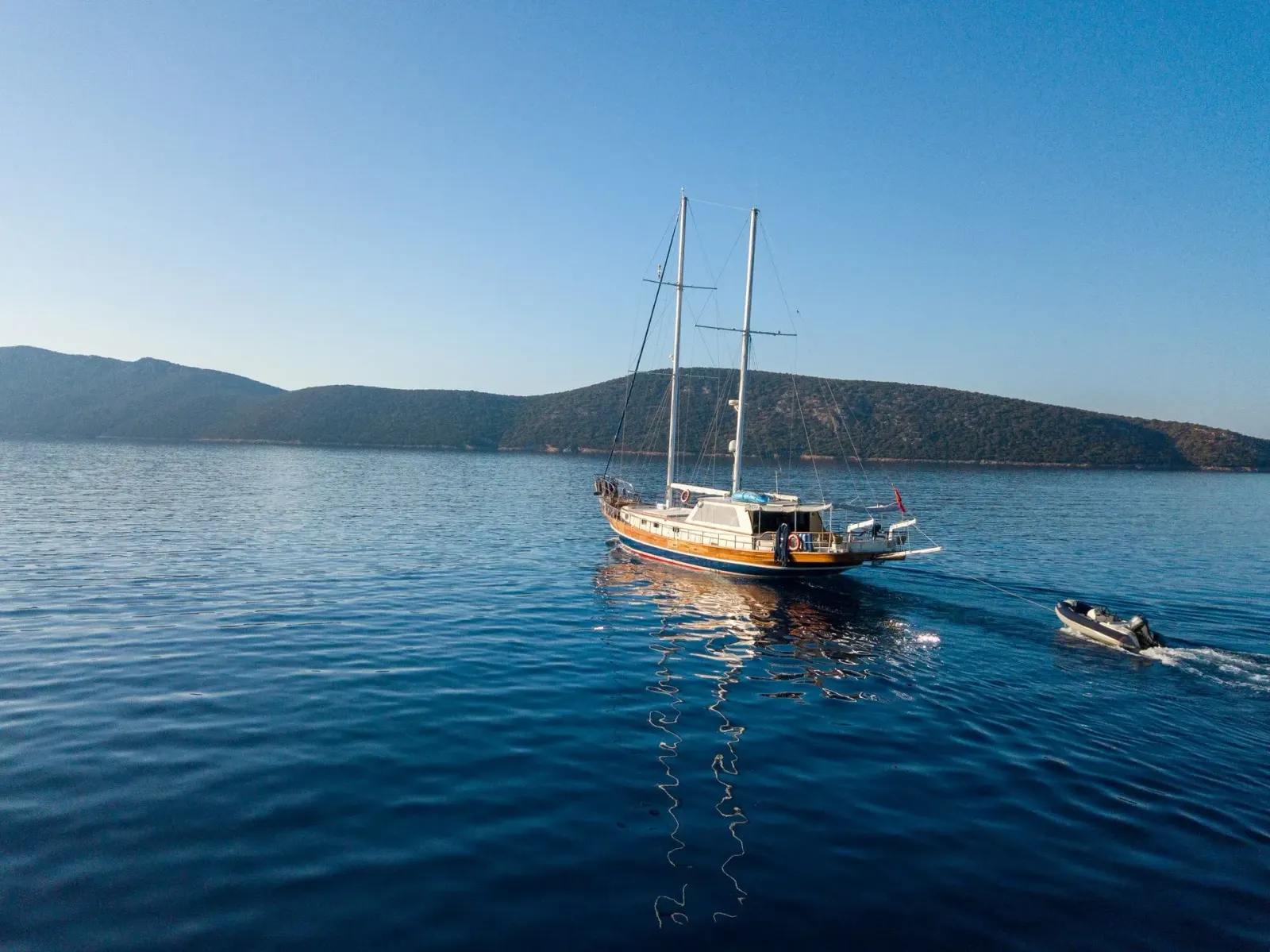 S.Sunset sailing in Bodrum