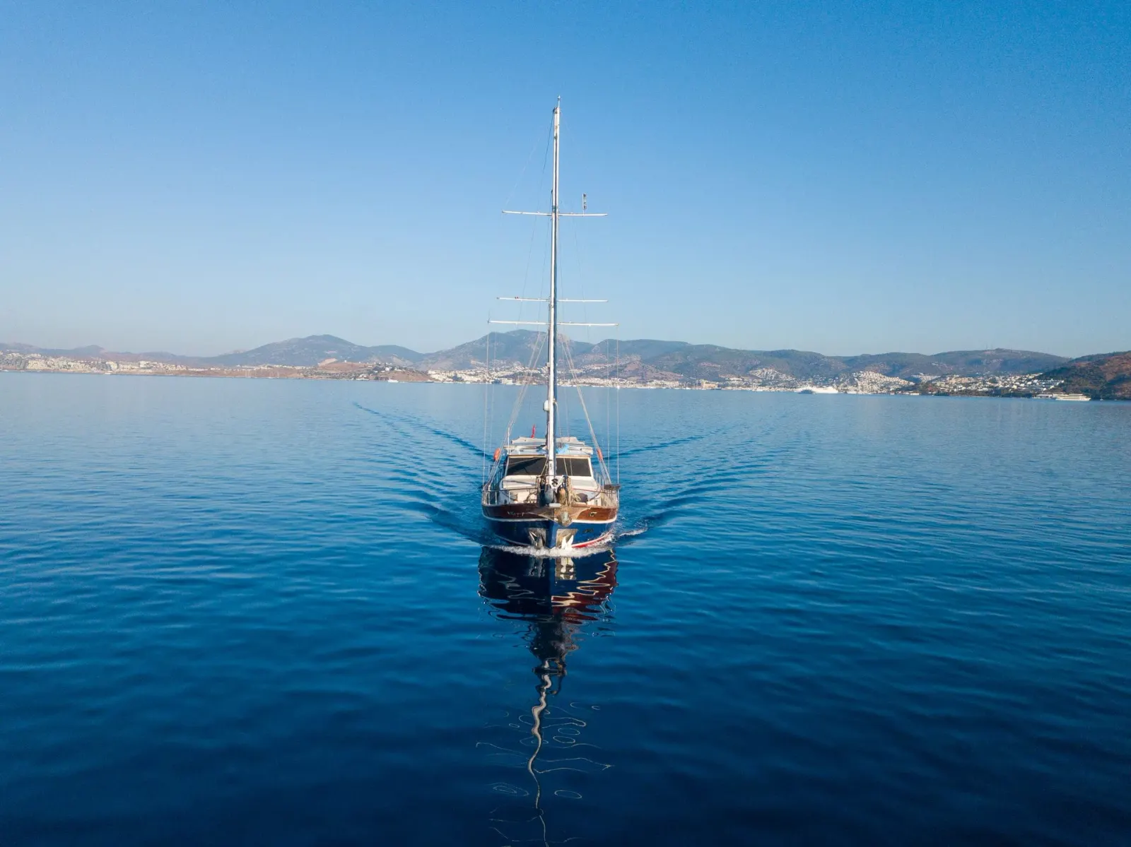 S.Sunset sailing in Bodrum