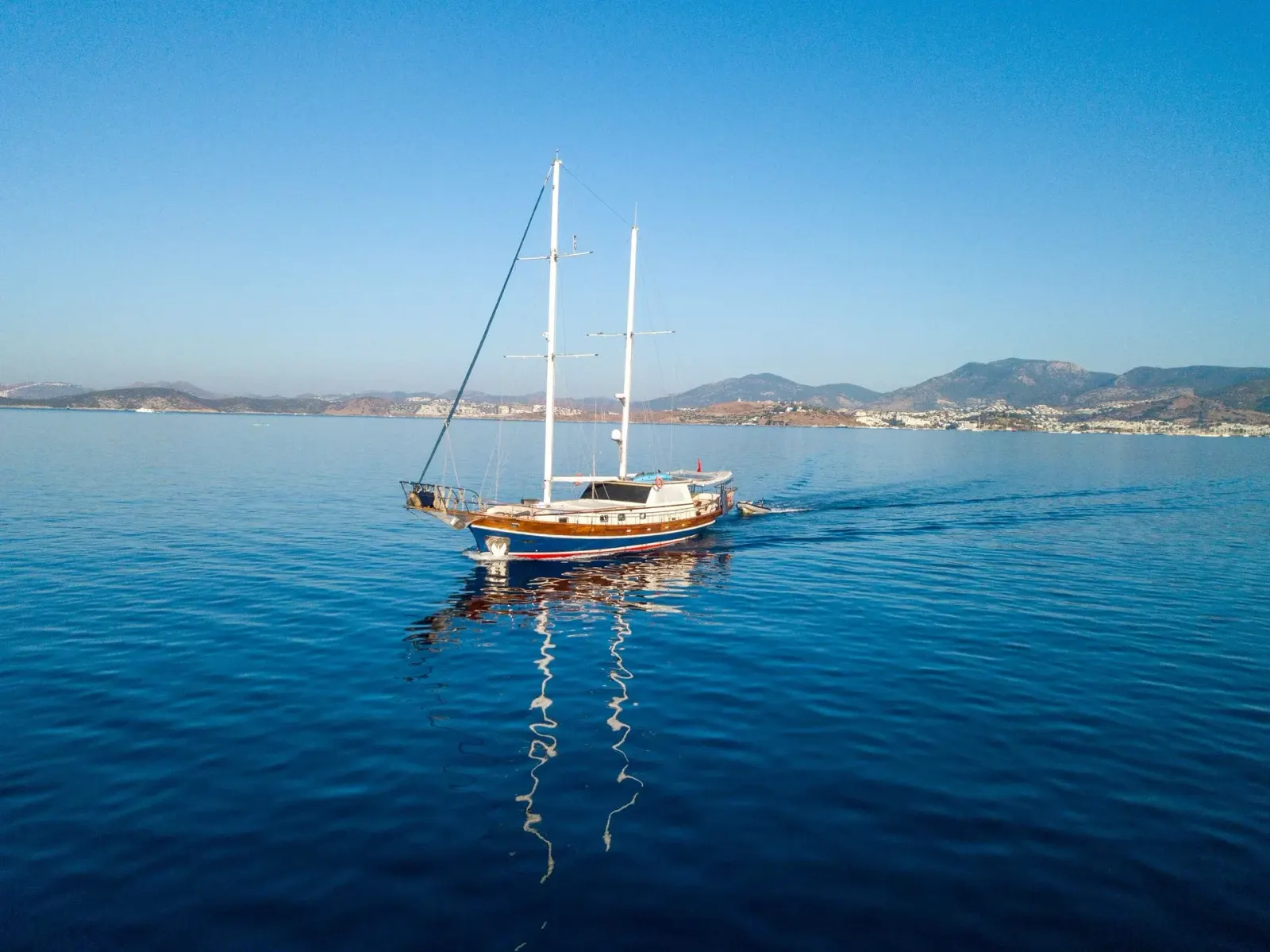 S.Sunset sailing in Bodrum