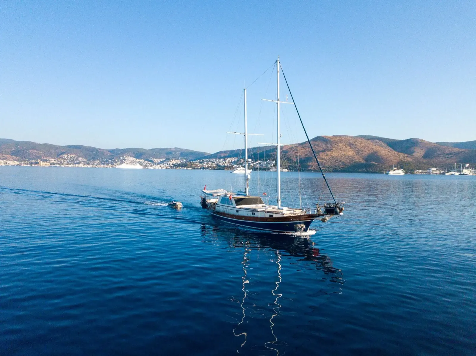 S.Sunset sailing in Bodrum