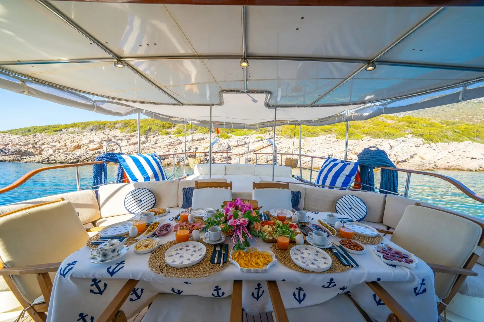 S.Sunset sailing in Bodrum