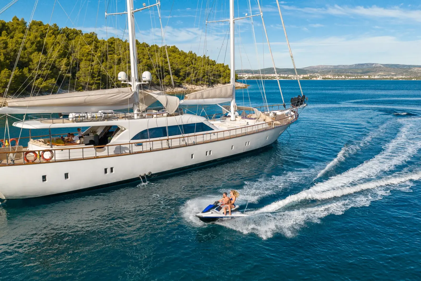 Alessandro 1 sailing in Split