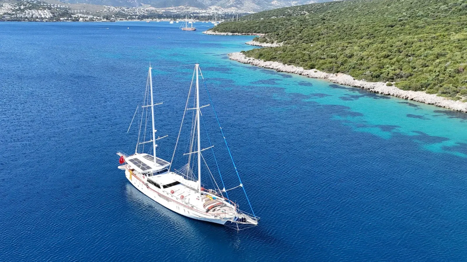 Cemre-4 sailing in Bodrum