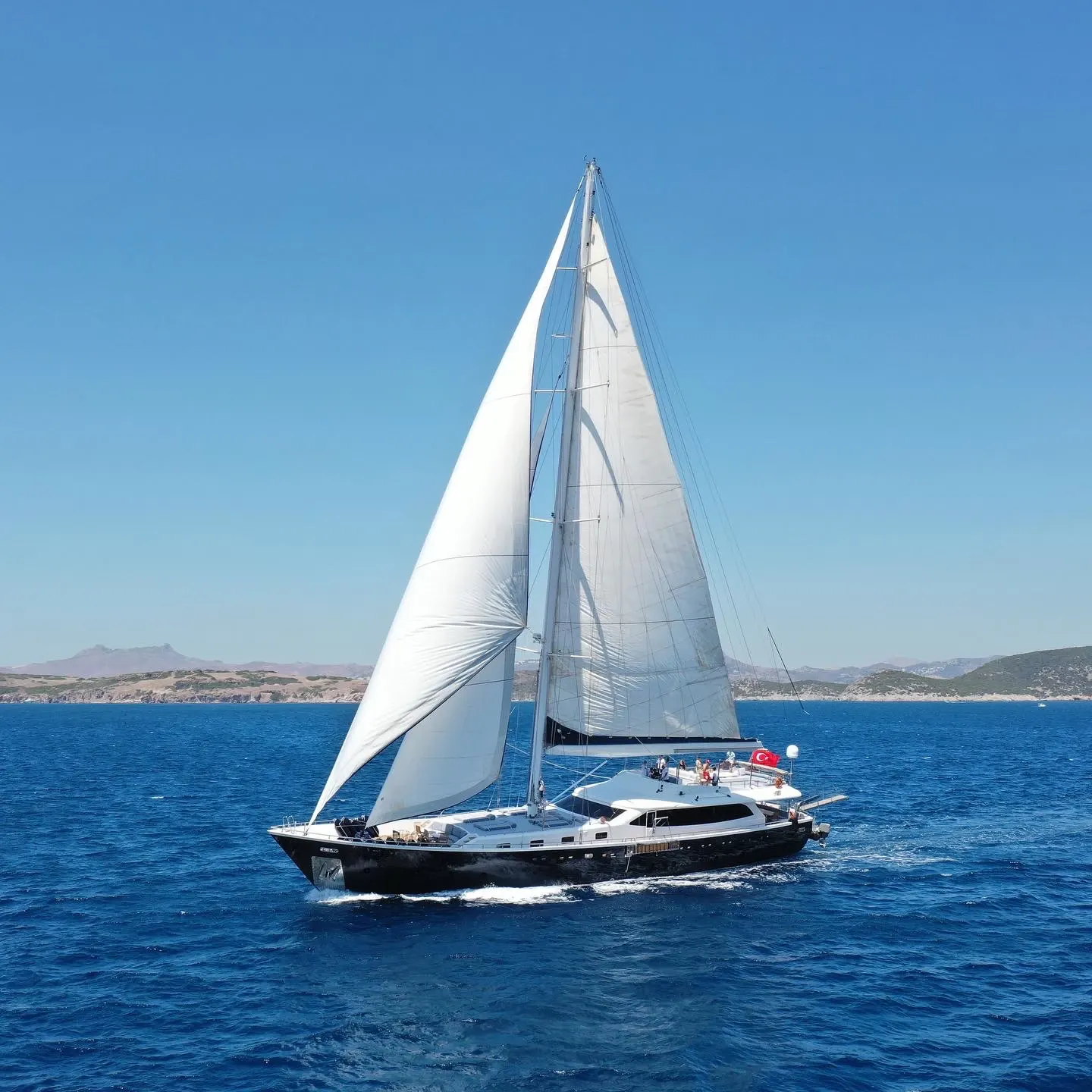 Canaria sailing in Bodrum