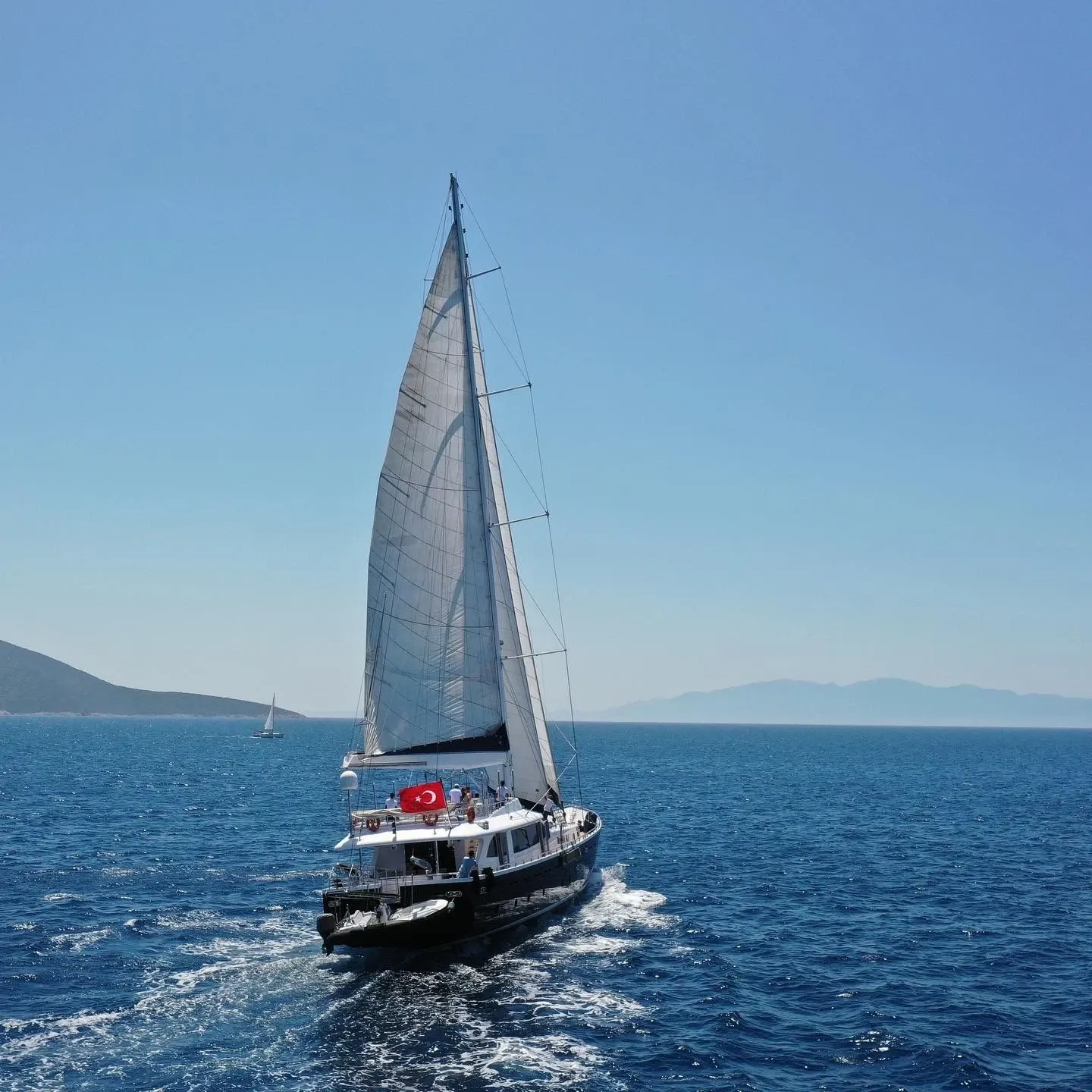 Canaria sailing in Bodrum