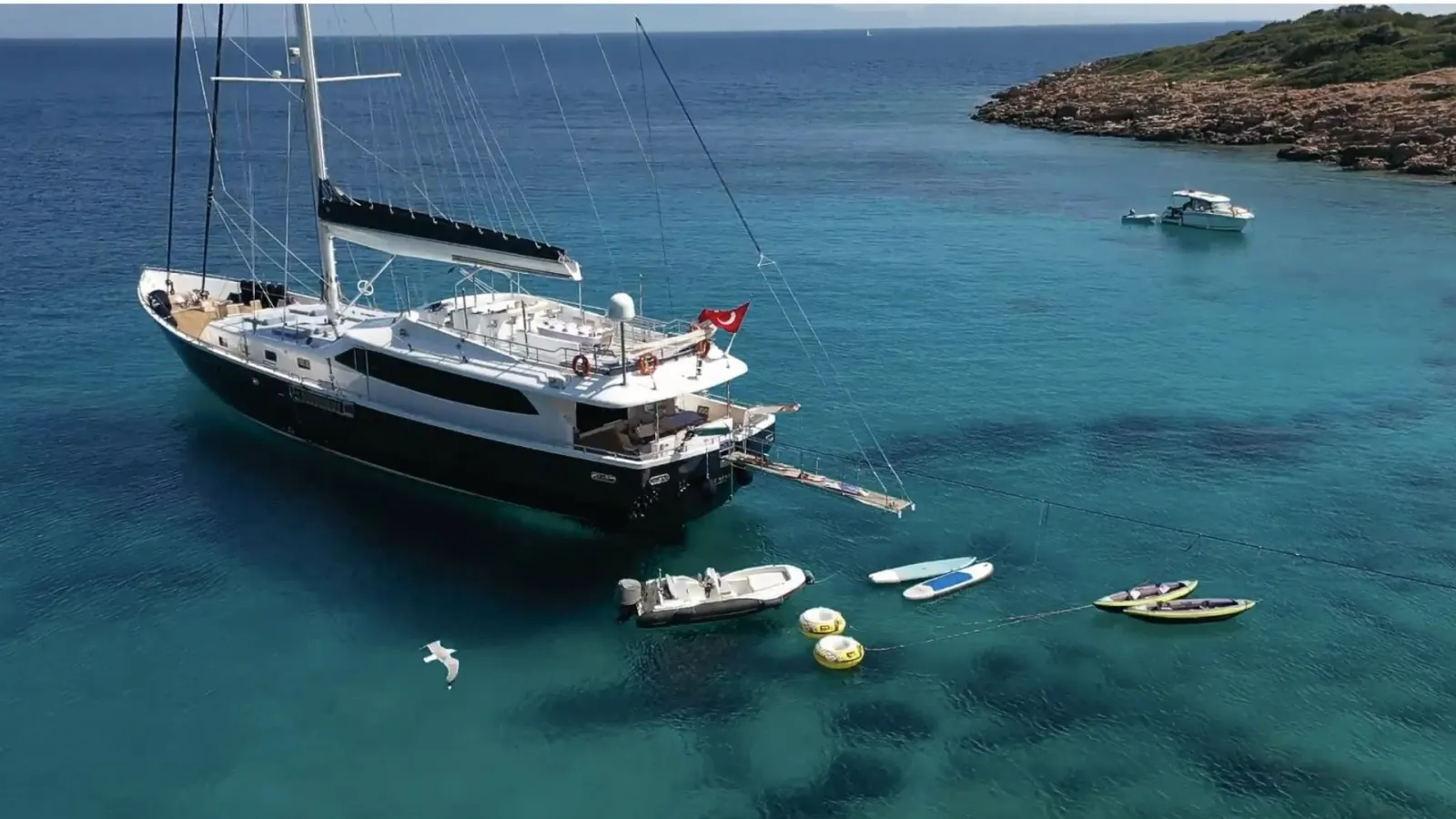 Canaria sailing in Bodrum