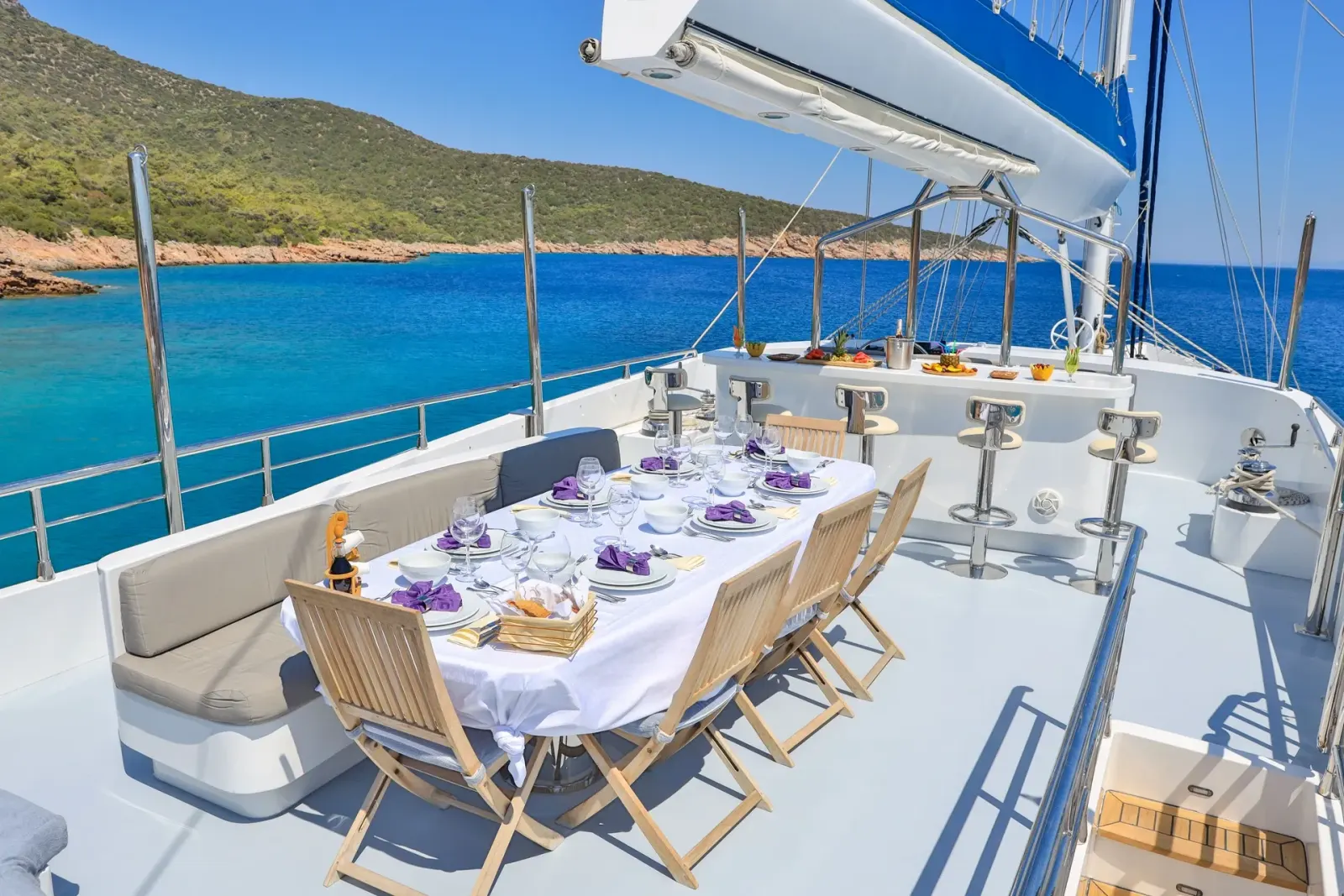 Canaria sailing in Bodrum