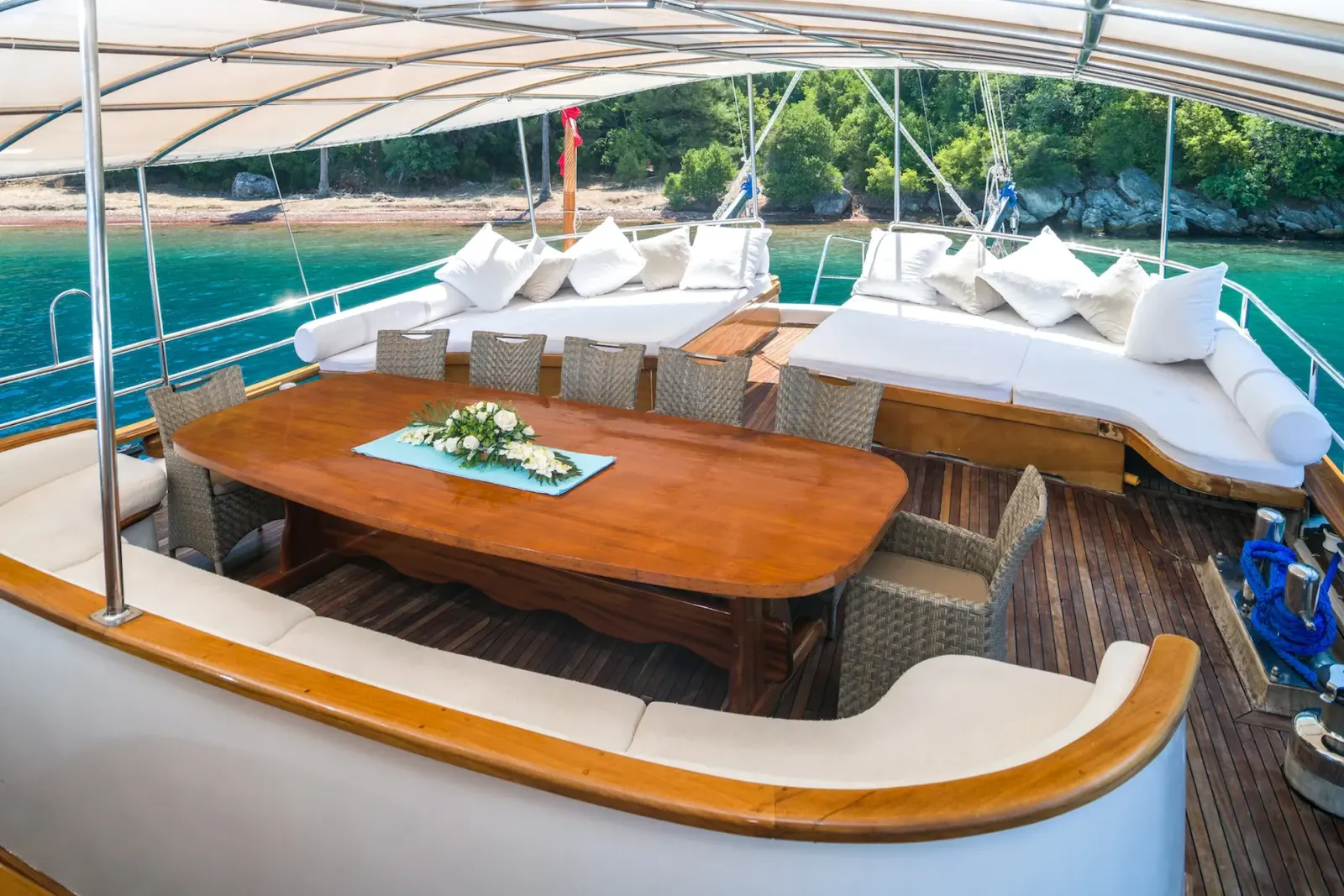 S Nur Taylan sailing in Marmaris