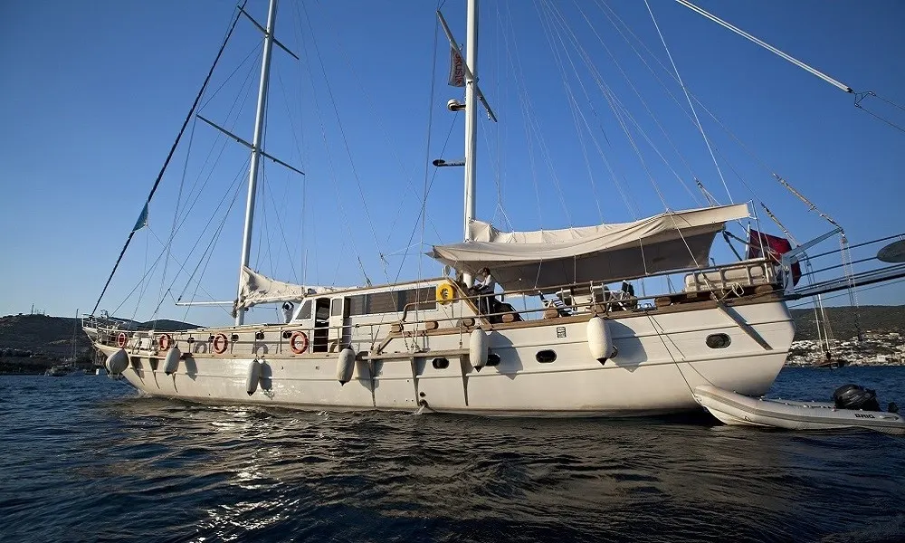 Osman Kurt sailing in Bodrum
