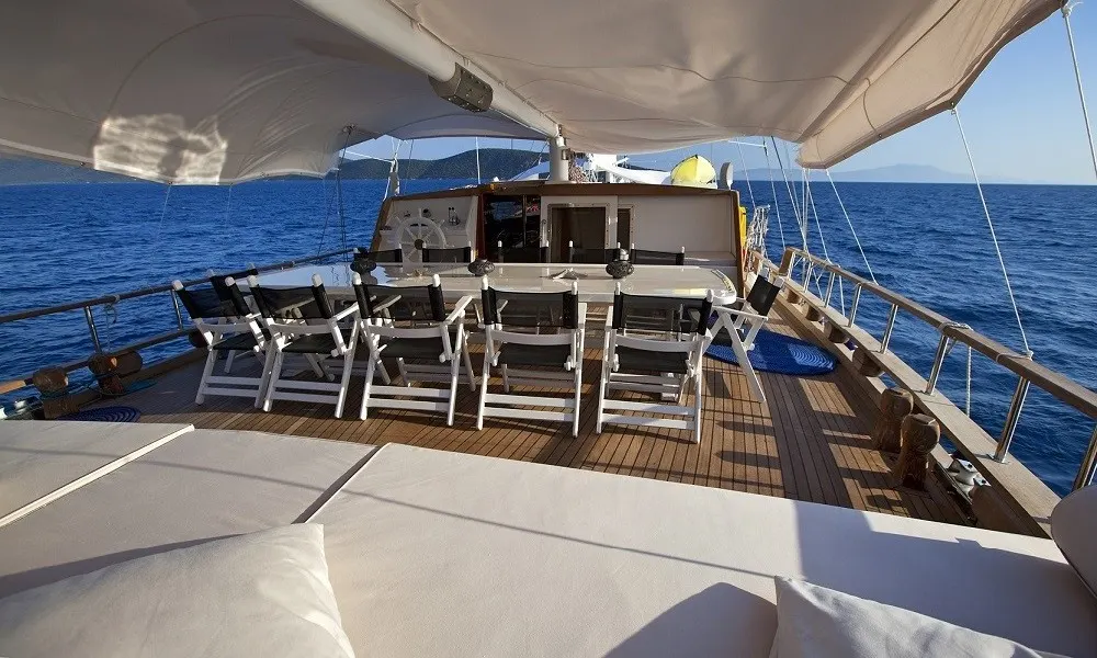 Osman Kurt sailing in Bodrum