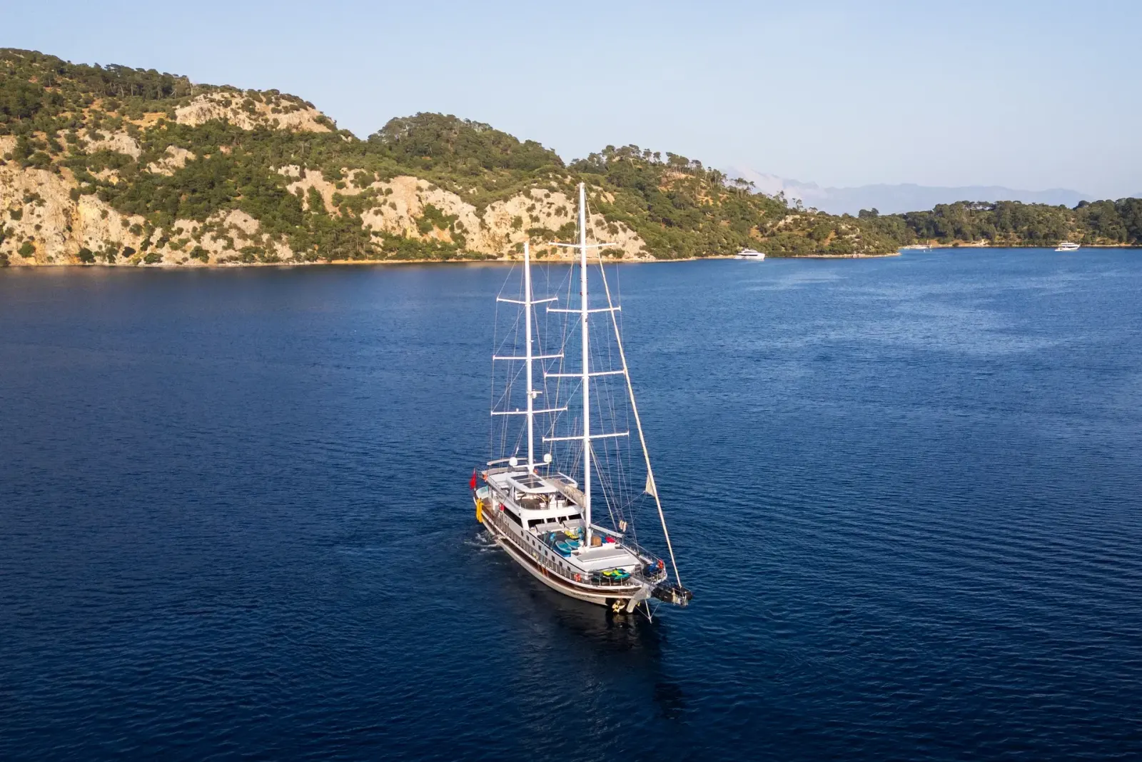 Luce Del Mare sailing in Fethiye