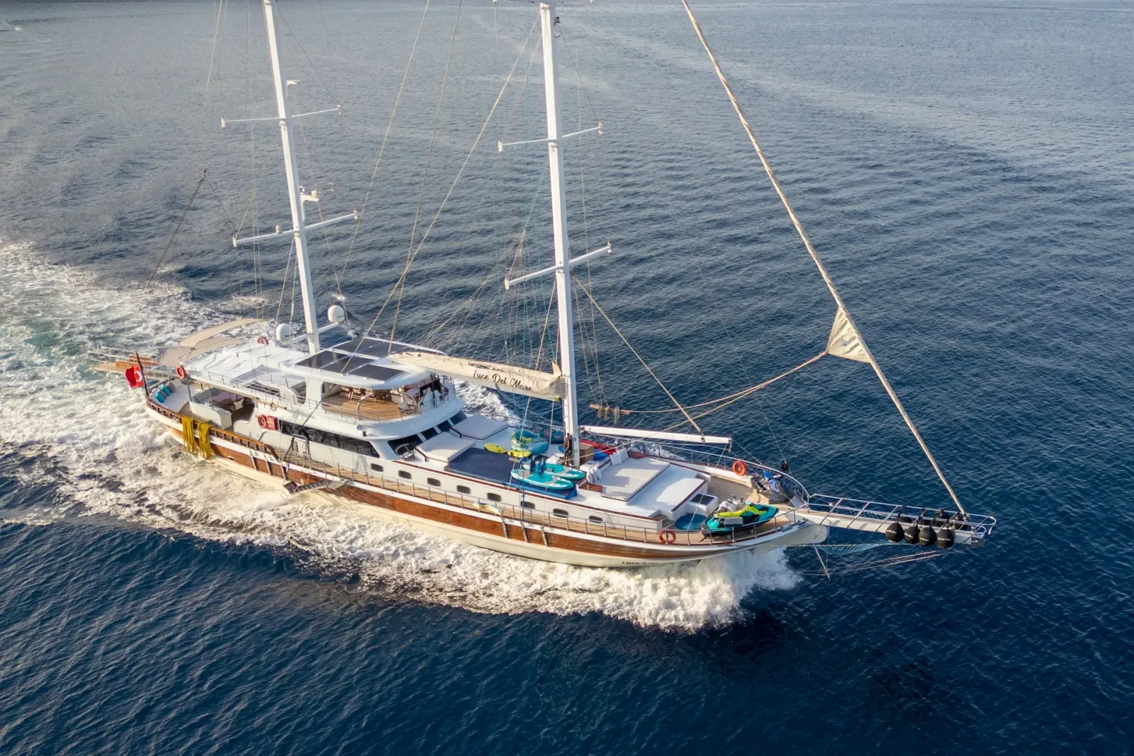 Luce Del Mare sailing in Fethiye